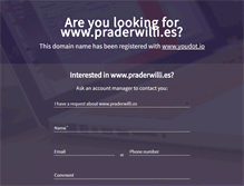 Tablet Screenshot of praderwilli.es